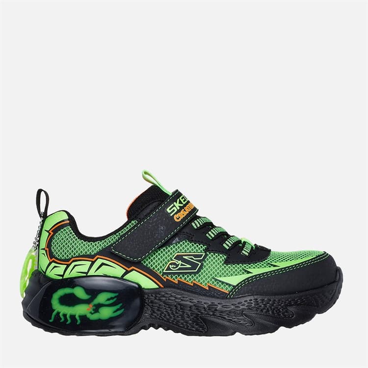 SKECHERS Jongens Creature Kruipers Sneakers Zwart