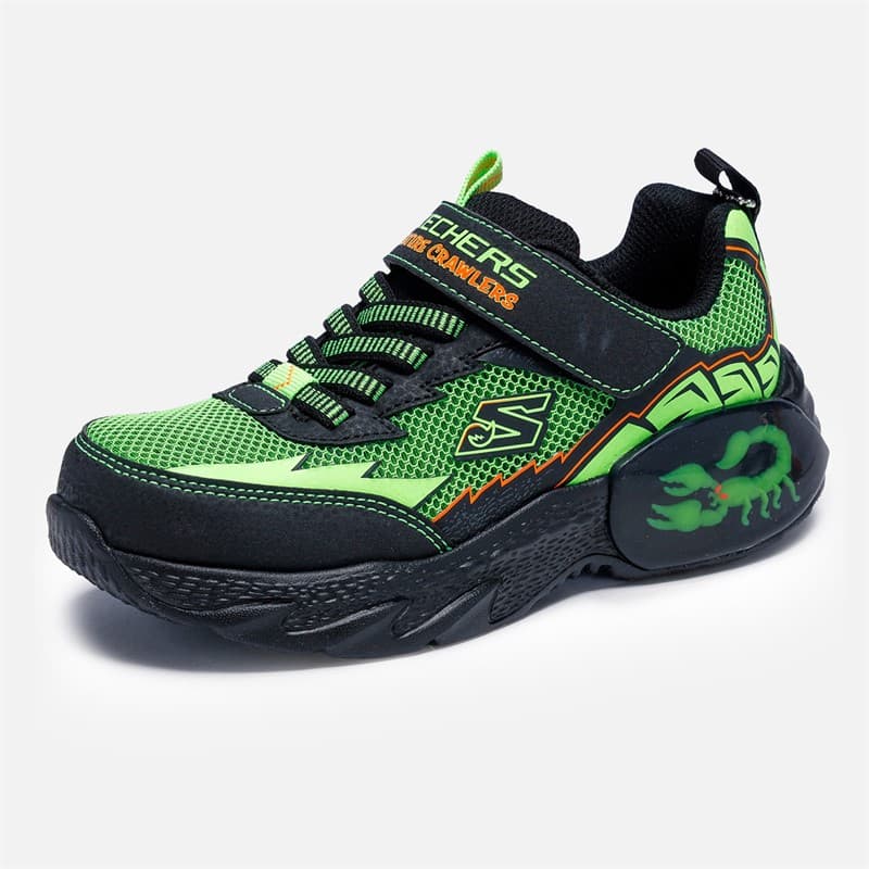 SKECHERS SPORT SKECHERS Jongens Creature Kruipers Sneakers Zwart - Afbeelding 4