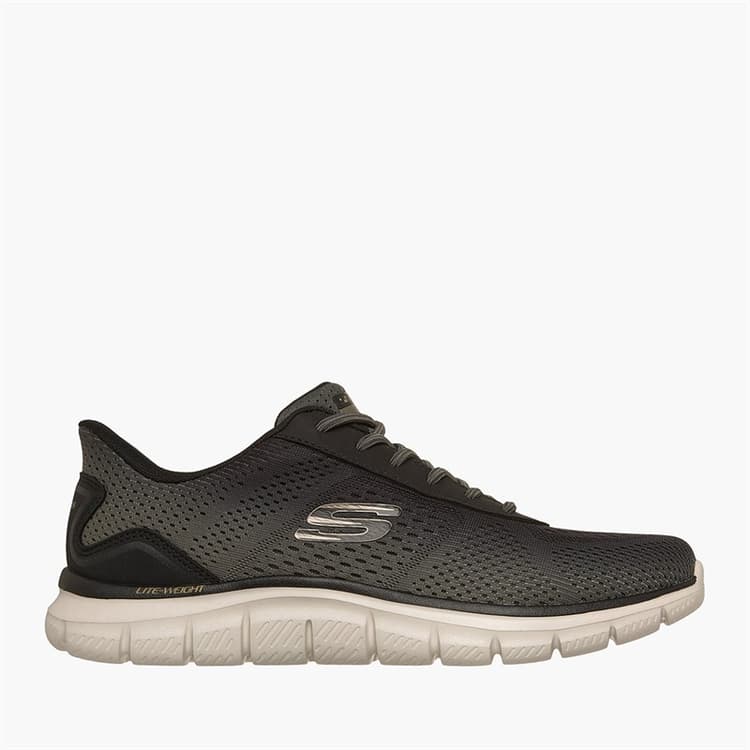 SKECHERS Heren Track Sneakers Olive