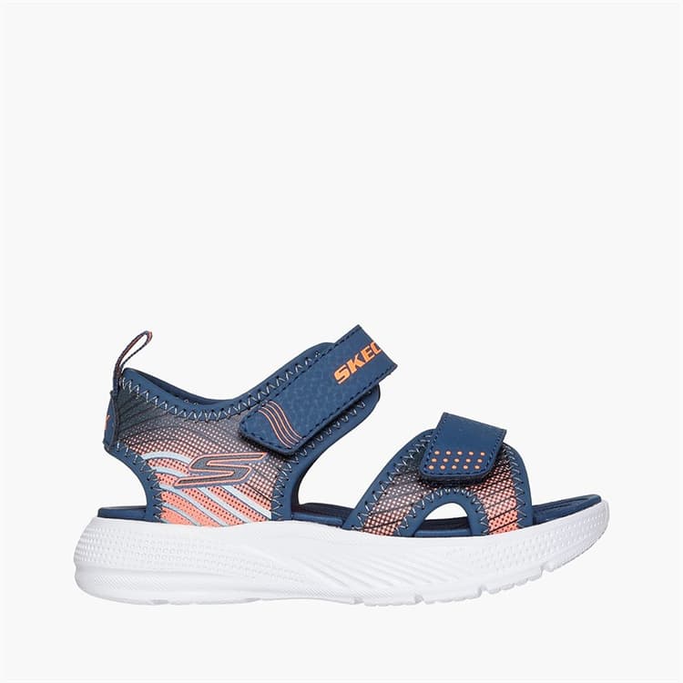 SKECHERS Jongens Microspec-Splash Sandalen Navy