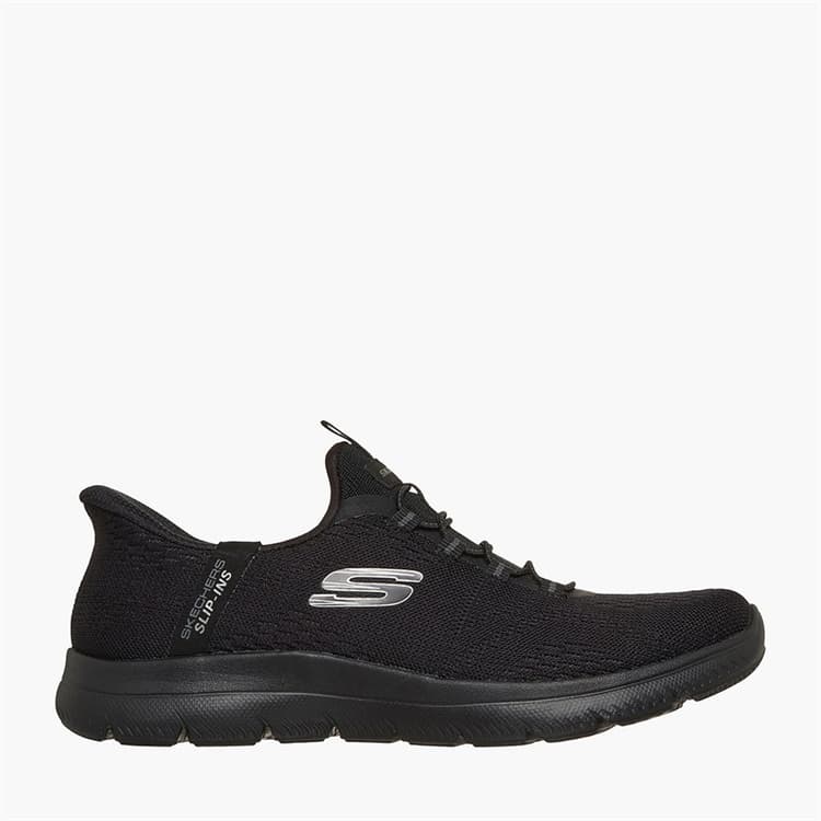 SKECHERS Dames Summits Instap Dream Chaser Sneakers Zwart