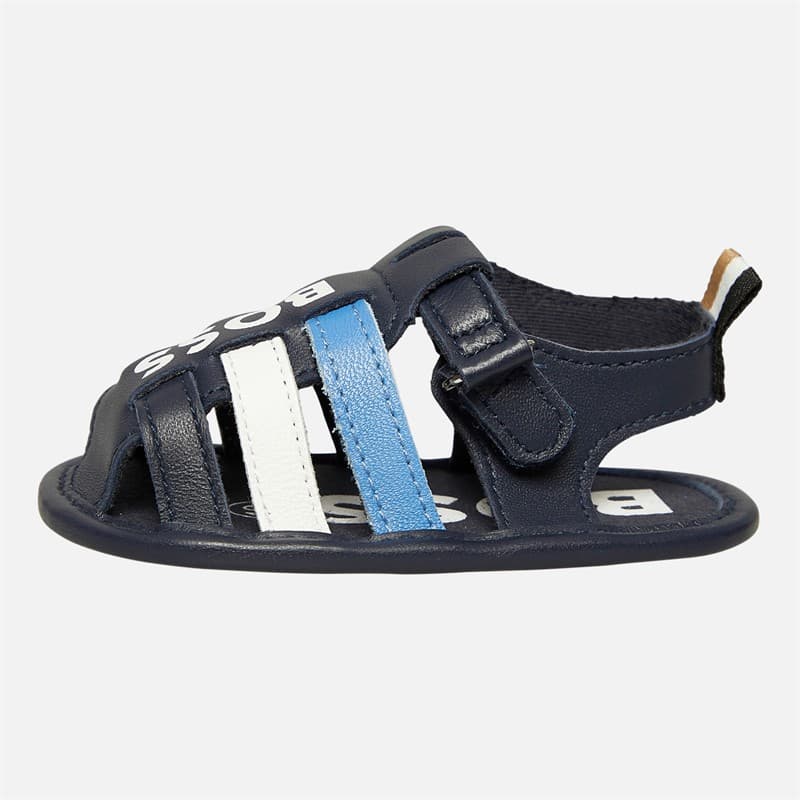 BOSS Baby Jongens klittenband sandalen marineblauw - Afbeelding 2