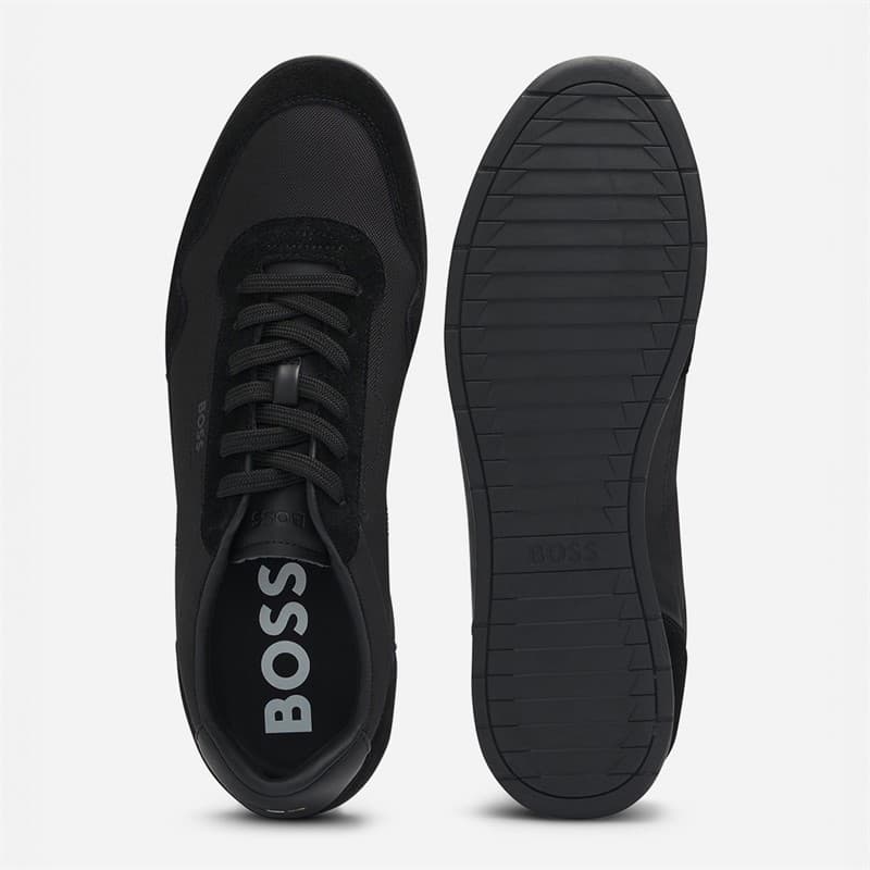 BOSS Heren titanium sneakers Zwart - Afbeelding 2