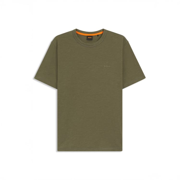 BOSS Heren Tegood T-shirt Open Green
