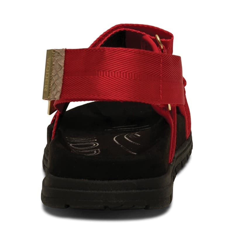 Woden Sandalen Dames Louisa 123 Vuurrood - Afbeelding 3