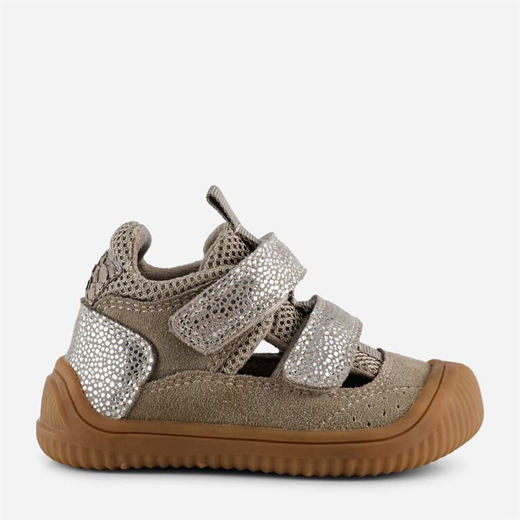 Woden Kinderen Tristan Parel Sandalen 776 Silver Mink