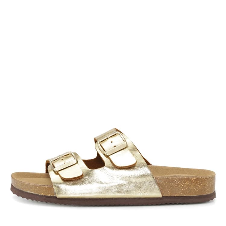 CPH Comfort Sandalen Dames Bio 2 banden Goud