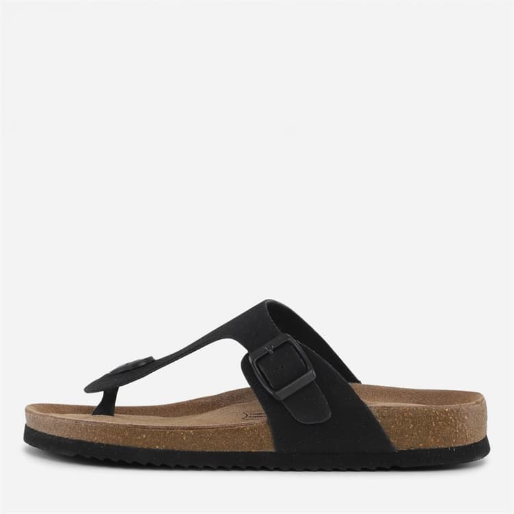 CPH Comfort Dames Bio Tanga Sandalen Zwart