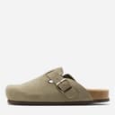 CPH Comfort Kinderen Bio Klomp Suède Sandalen Taupe