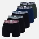 CR7 Heren Basis Vijf Pack Slips Zwart
