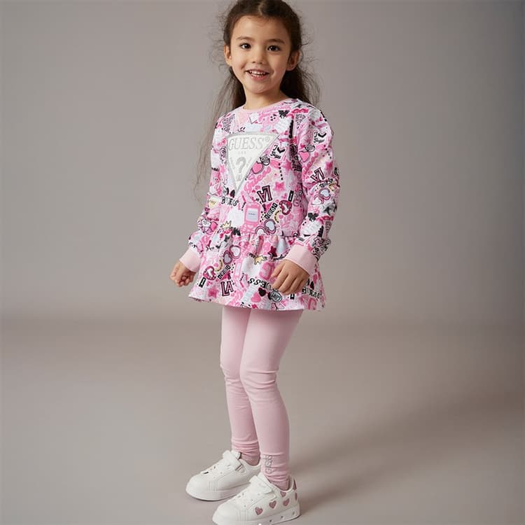 Guess Meisjes Trainingspak Sticker Collage