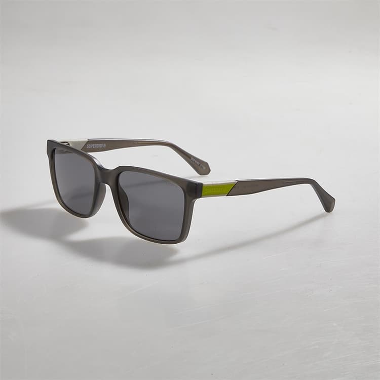 Superdry Heren Zonnebril Donker Grijs Drk Gry