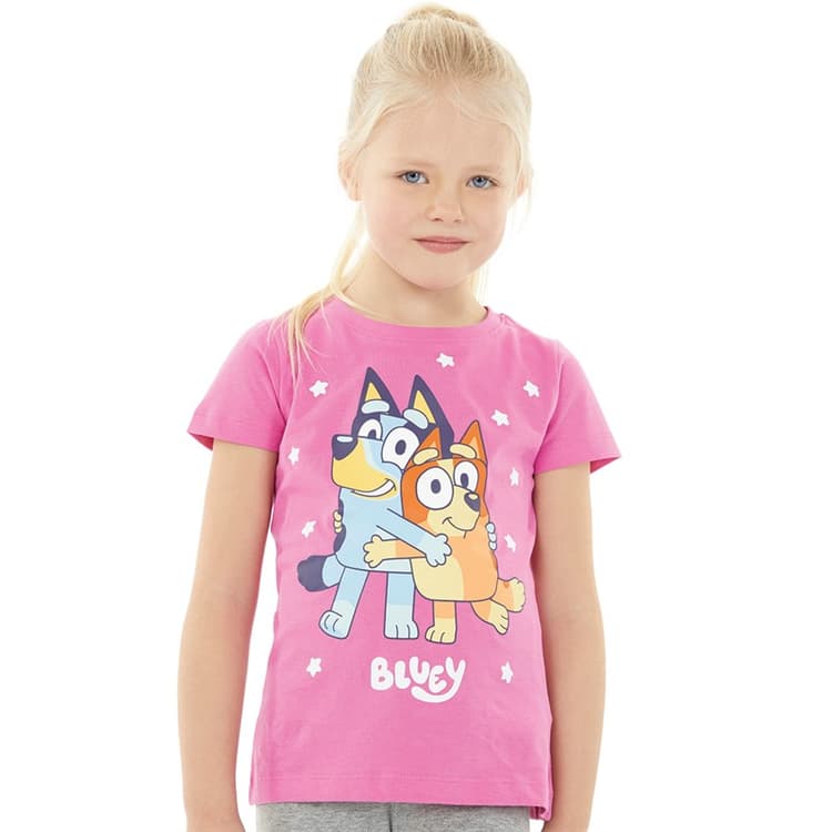 Bluey Meisjes Ronja T-shirt Phlox Roze