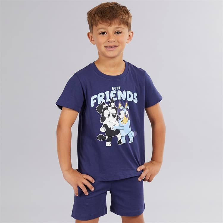 Bluey Jongens Kittu Set Marine