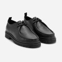 Herren - Alain Schnürschuhe Black tumbled leather