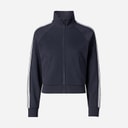 Cardigan zippé de sport junior filles Bleu foncé