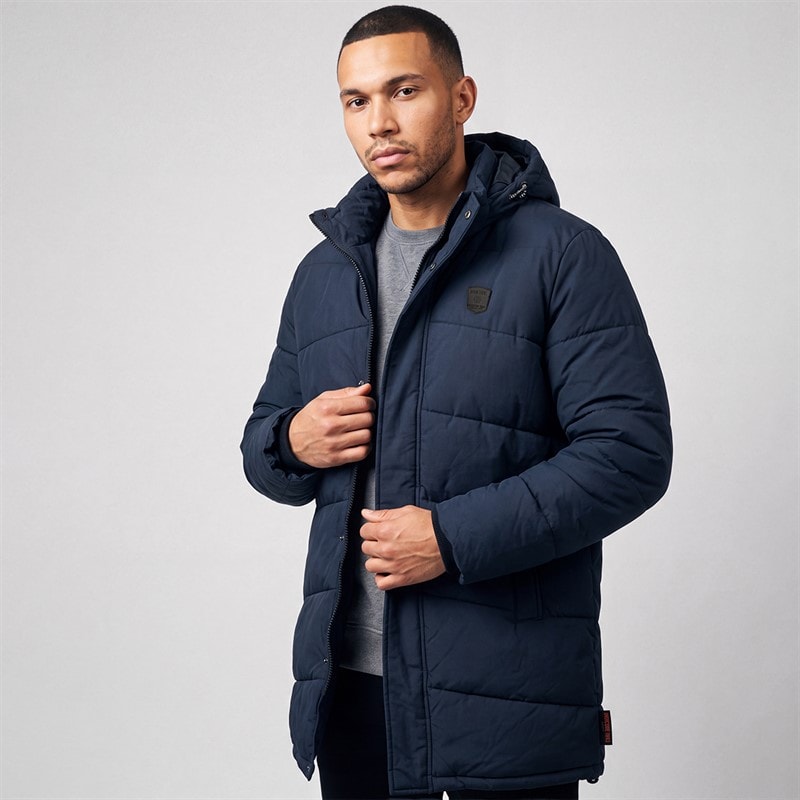 Indicode Herren - Panki Mantel - Sky Captain