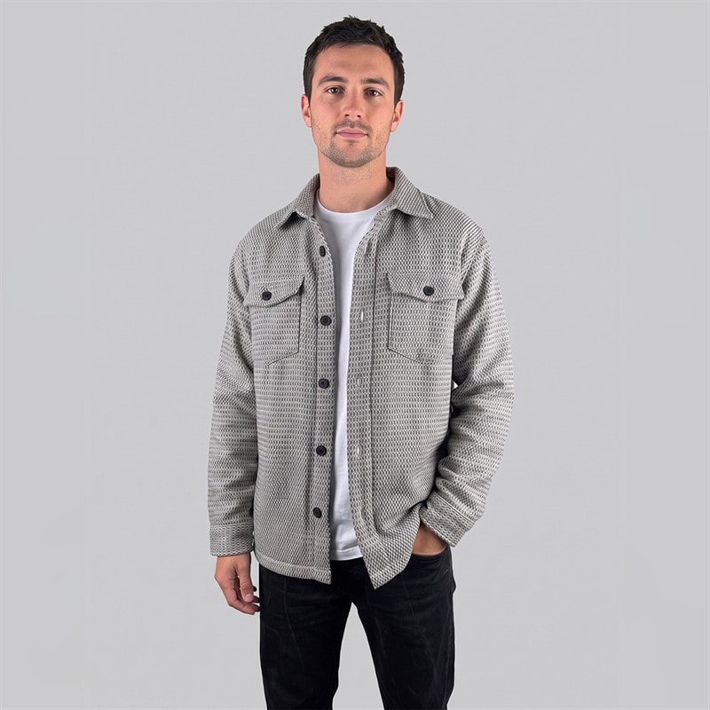 Chemise Haleo hommes Beige Mix - Image 1