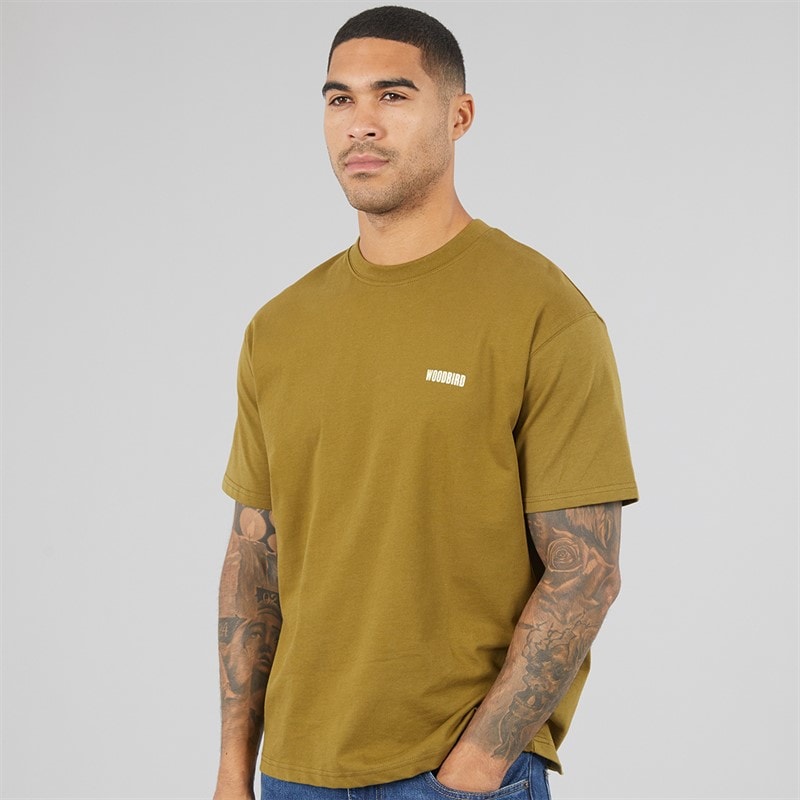 Baine Intro t-shirt Donkergroen - Afbeelding 2