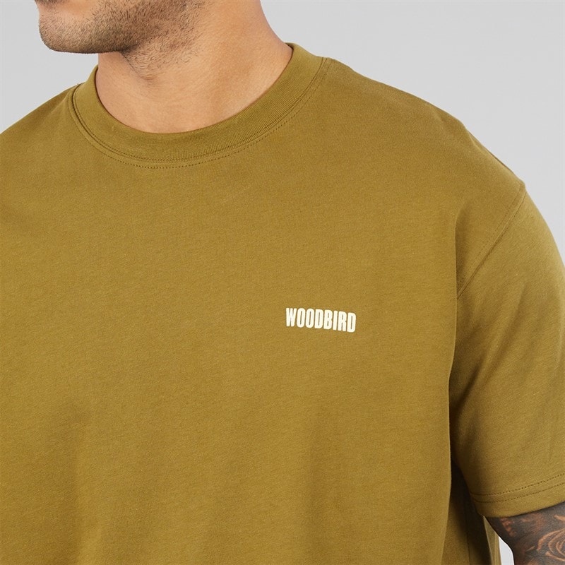 Baine Intro t-shirt Donkergroen - Afbeelding 4