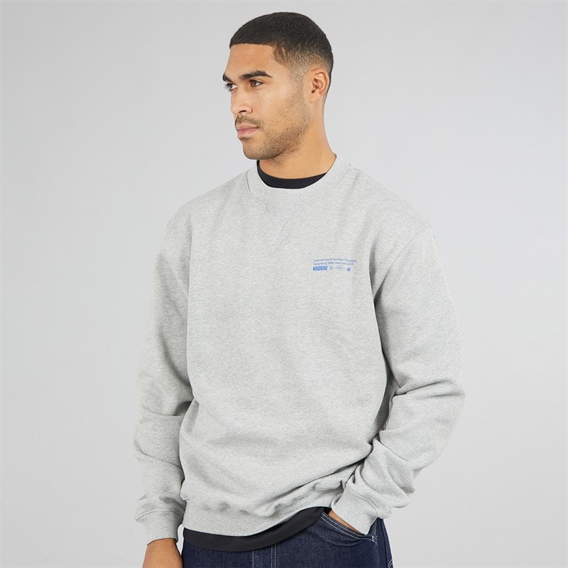 Herren - Cane Wobble Sweatshirt Grey Melange - Bild 2