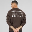 Heren cane hkdk trui Bruin