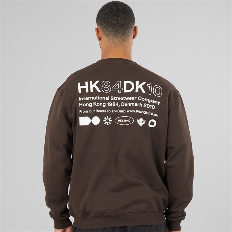 Herren - Cane HKDK Sweatshirt Braun - Bild 3