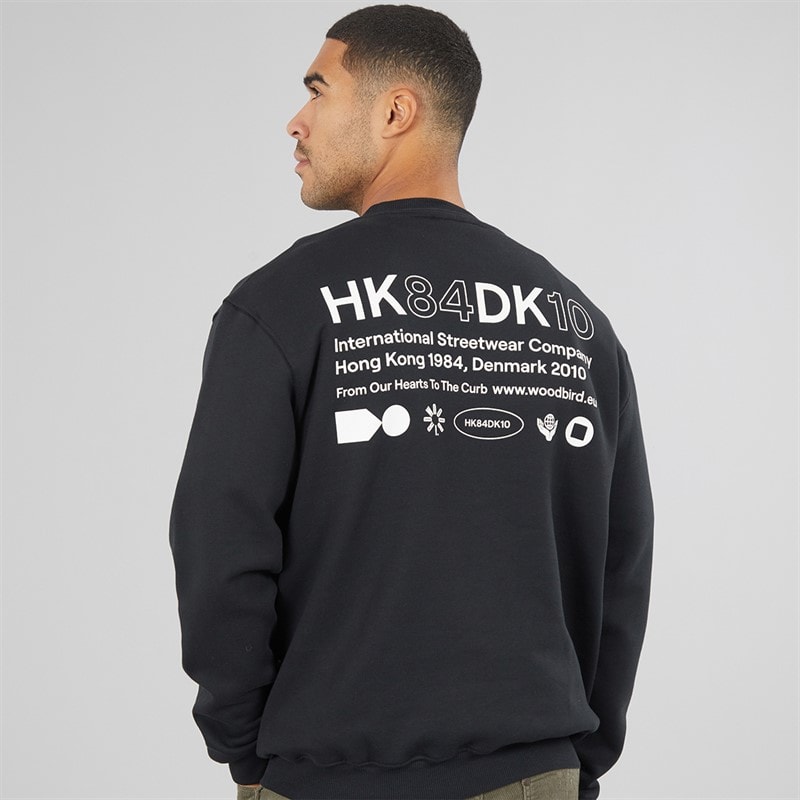 Herren - Cane HKDK Sweatshirt Schwarz - Bild 3
