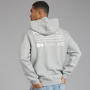 Sweat à capuche Pacs HKDK hommes Grey Melange