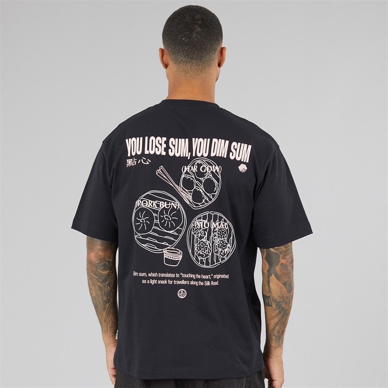 T-shirt Baine Dim Sum hommes Noir - Image 3