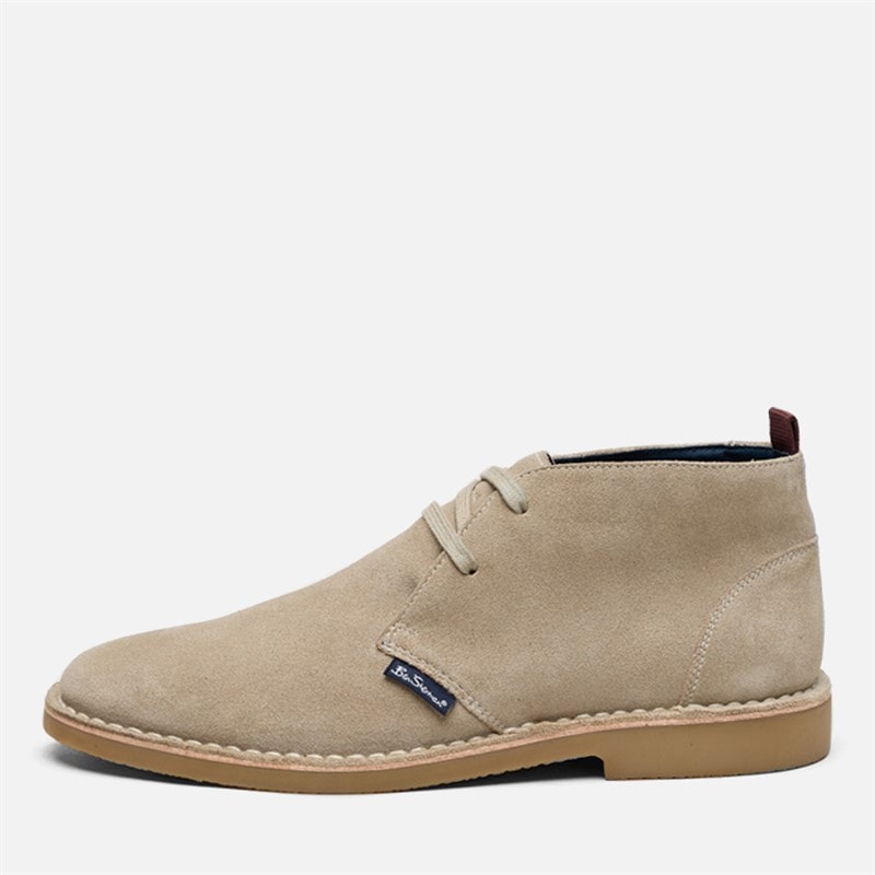 Bottes chukka en daim hommes Sand - Image 1