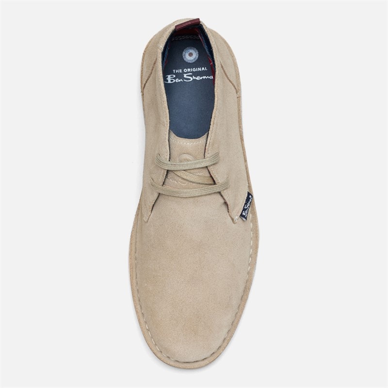 Bottes chukka en daim hommes Sand - Image 3