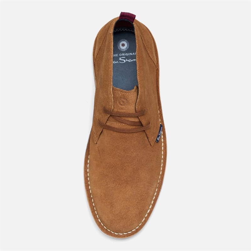 Herren - Hemmings Wildleder Chukka-Stiefel Tan - Bild 3