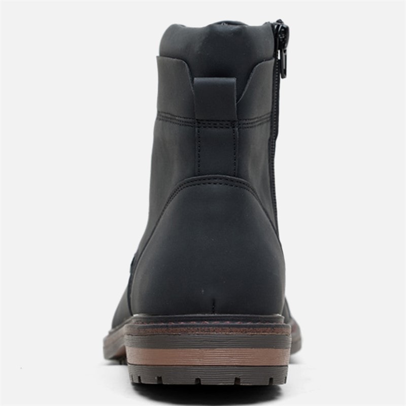 Herren - Bonneville Brogue-Stiefel Schwarz - Bild 4