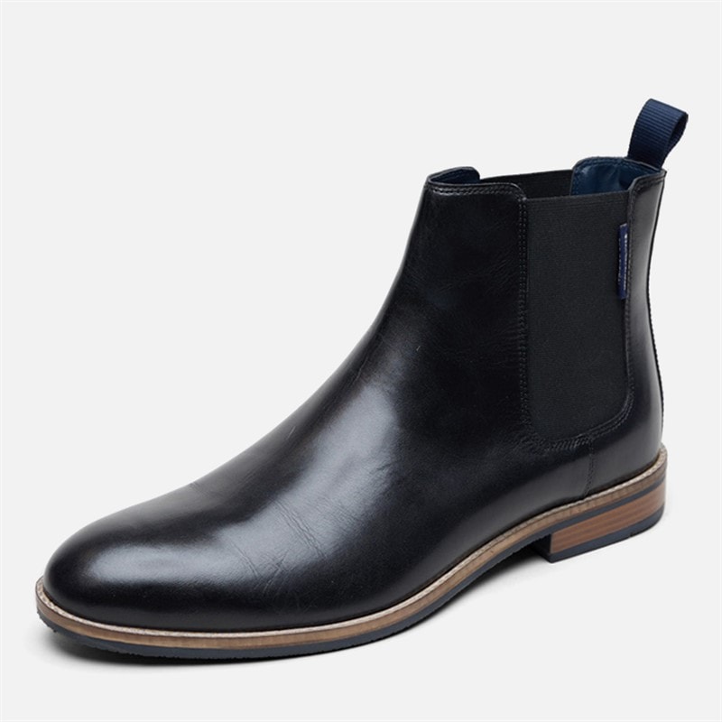 Herren - Cavendish Chelsea-Stiefel Schwarz - Bild 2