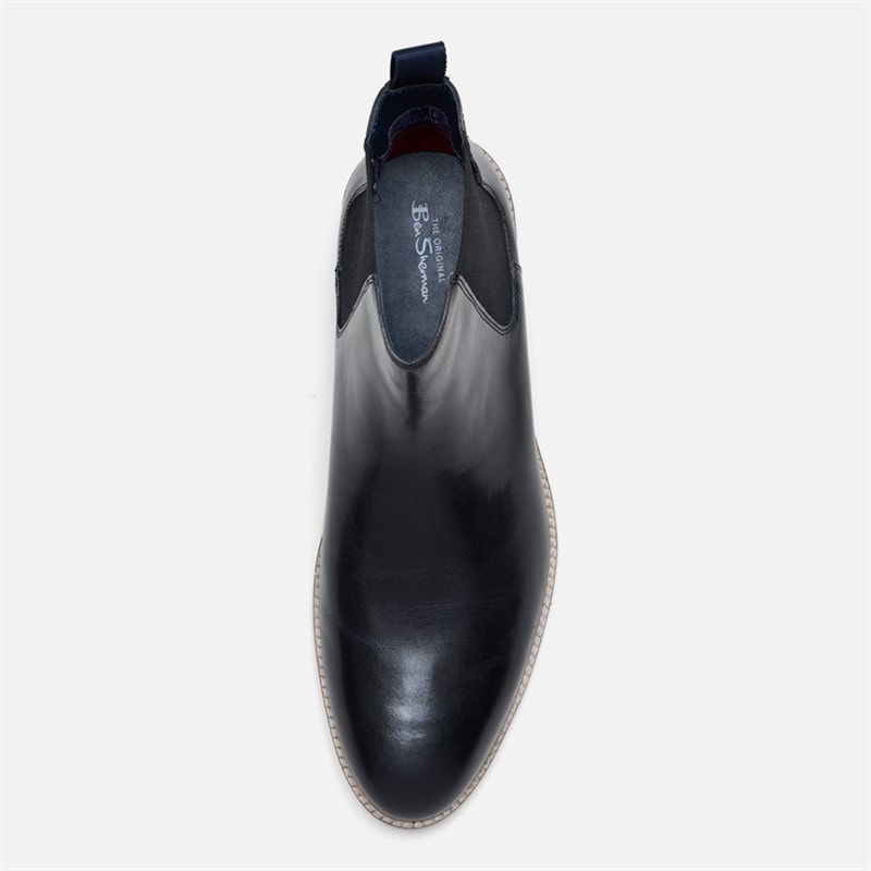 Herren - Cavendish Chelsea-Stiefel Schwarz - Bild 3