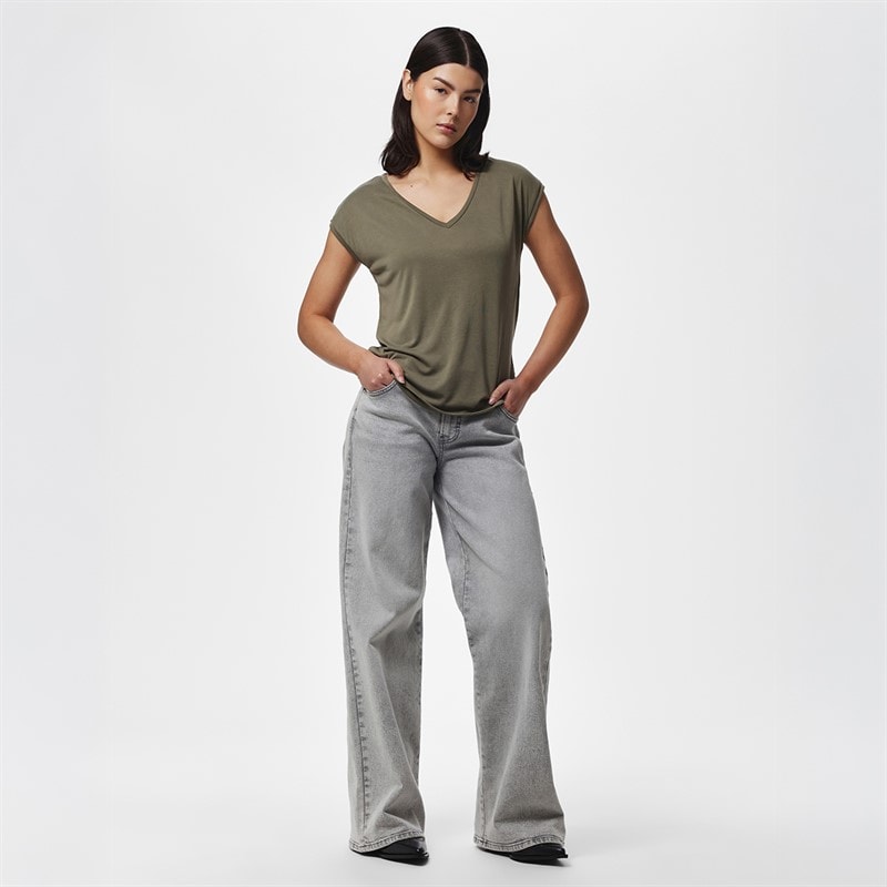 Damskie t-shirt amala Grape Leaf – zdjęcie  3