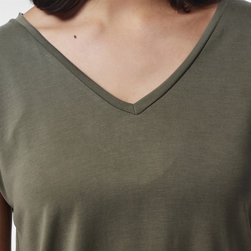 Damskie t-shirt amala Grape Leaf – zdjęcie  4