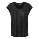 Dames alice glitter t-shirt Zwart