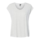 Dames alice glitter t-shirt Light Grey Melange