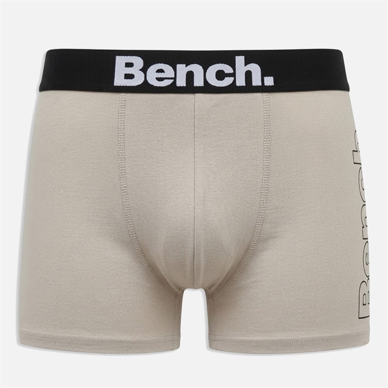 Heren aldama driepack boxers Ground Coffee/Taupe/Steengrijs - Afbeelding 3