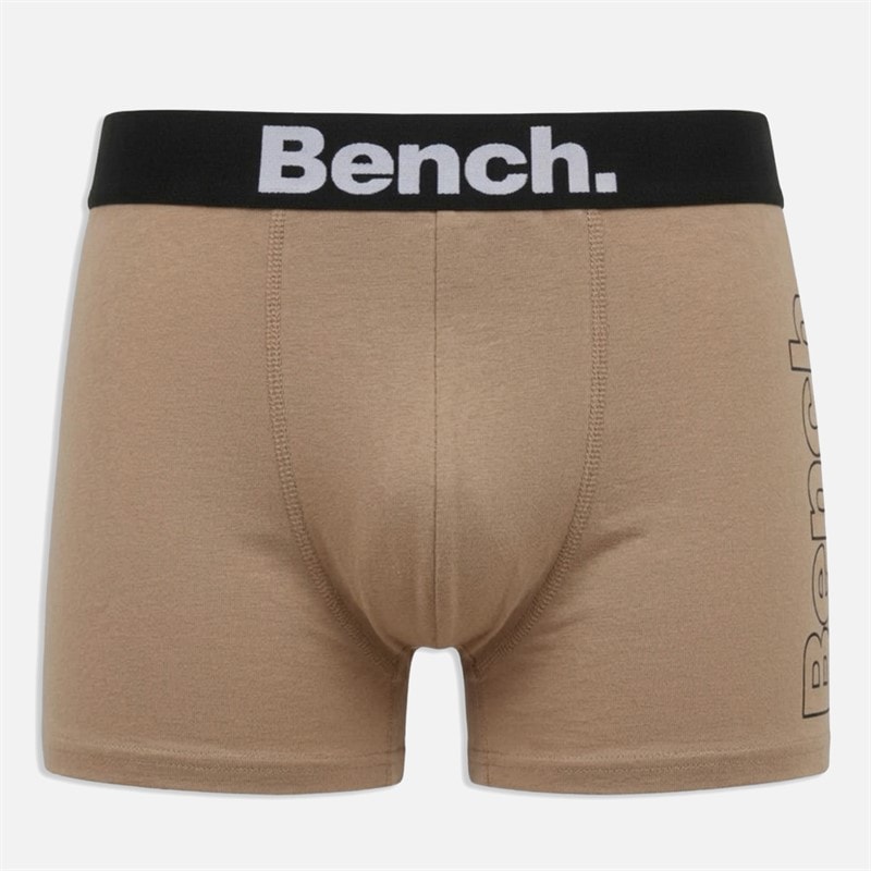 Heren aldama driepack boxers Ground Coffee/Taupe/Steengrijs - Afbeelding 4