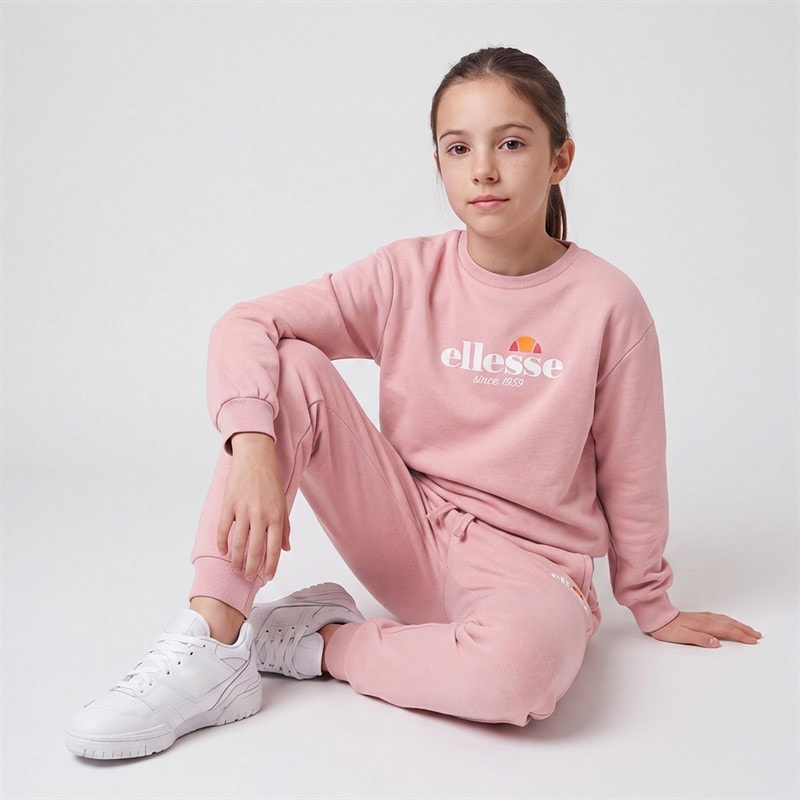 Junior Meisjes paige trui en joggingbroek Roze - Afbeelding 1