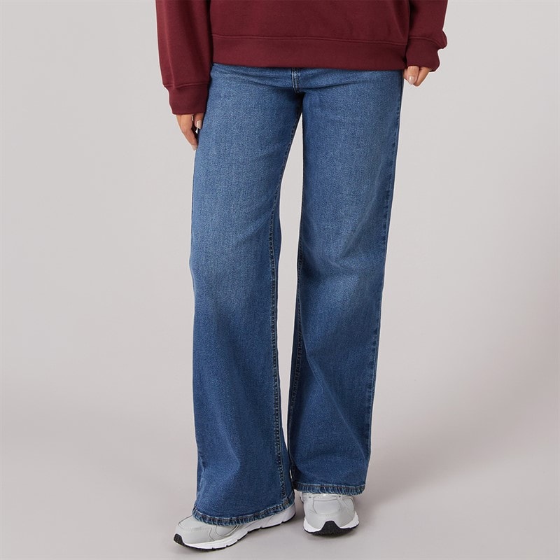 Board Angels Damskie dzwony jeansowe willow - Medium Blue