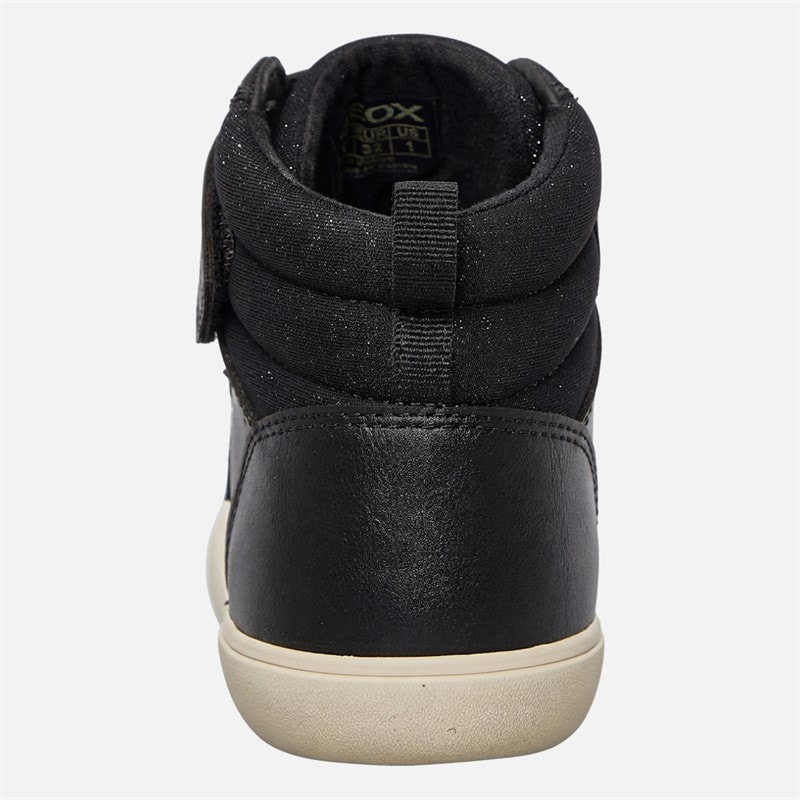 Junior dziewczęce buty sportowe gisli hi-top Czarny/Champagne – zdjęcie  3