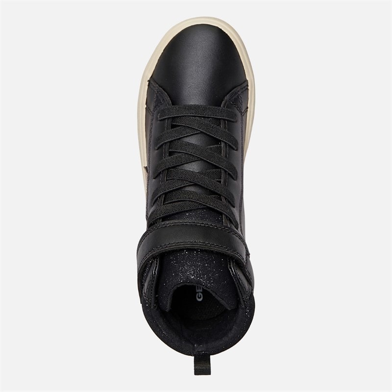 Junior dziewczęce buty sportowe gisli hi-top Czarny/Champagne – zdjęcie  4