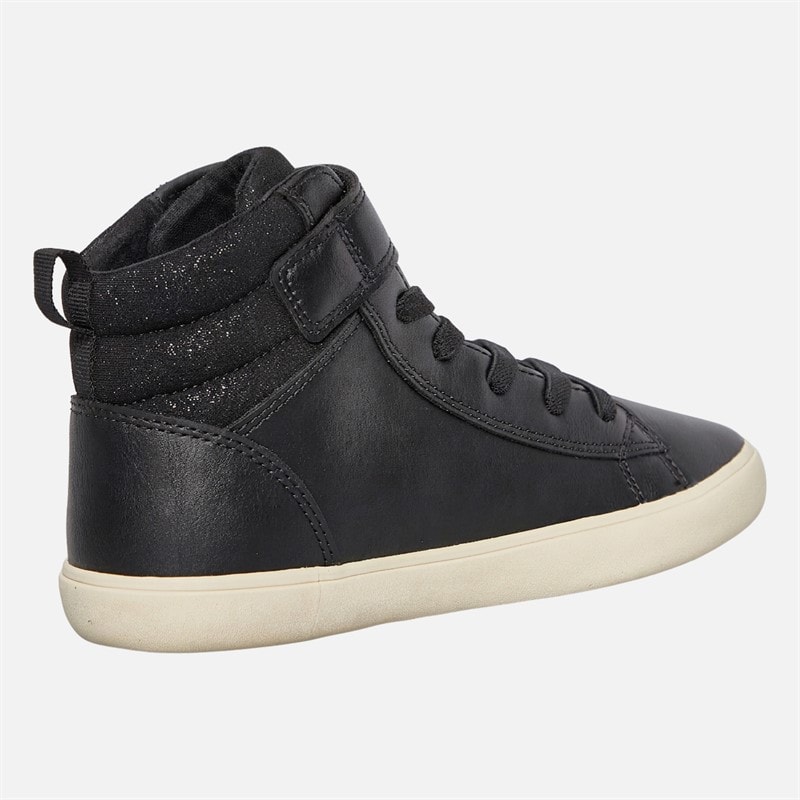 Junior dziewczęce buty sportowe gisli hi-top Czarny/Champagne – zdjęcie  5