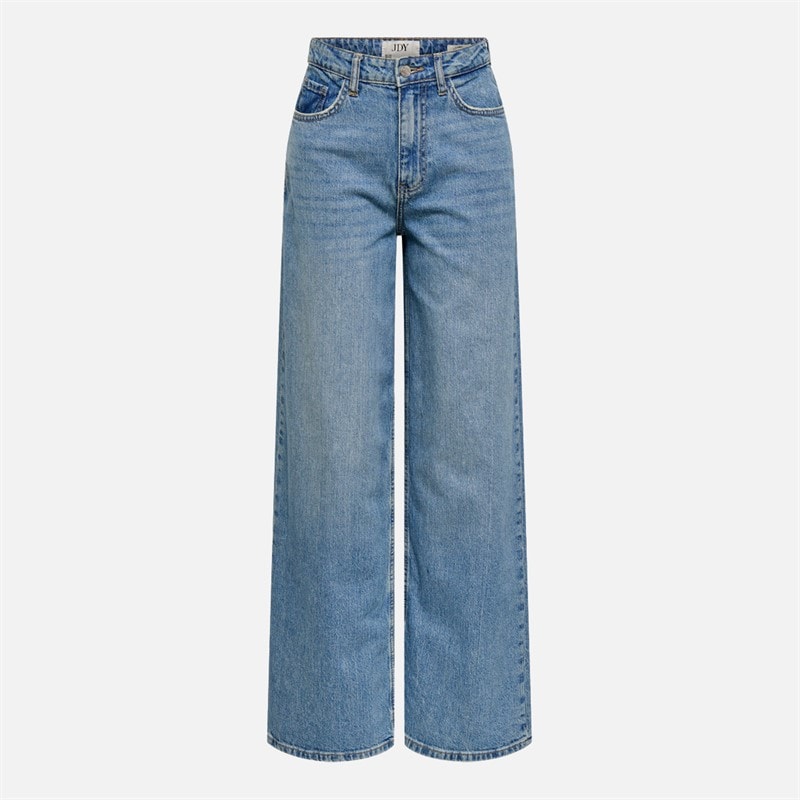 Dames carina jeans met wijde pijpen Light Blue Denim - Afbeelding 1