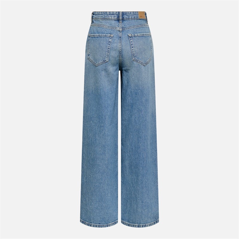 Dames carina jeans met wijde pijpen Light Blue Denim - Afbeelding 2