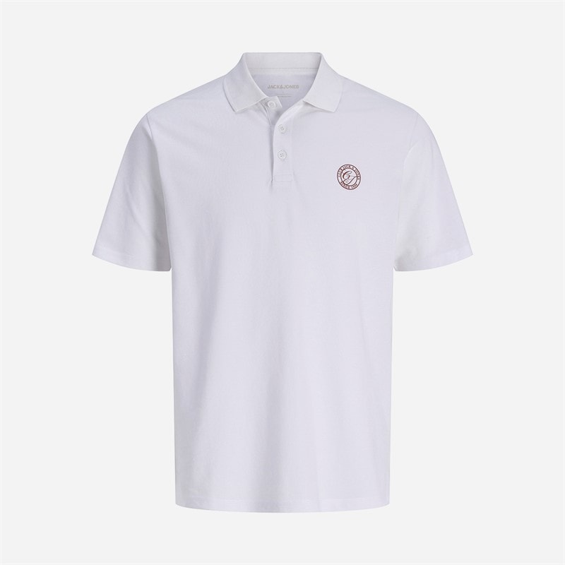 Mężczyźni koszulka polo alliance Bright White – zdjęcie  1